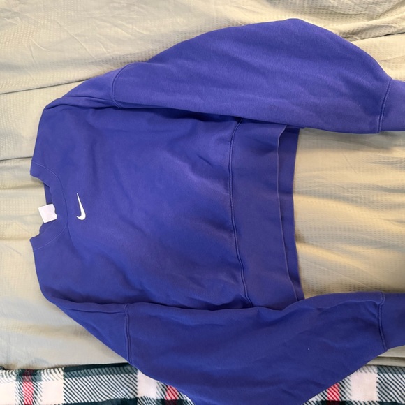 Nike Sweaters - Nike Royal Blue Fleece Sweatshirt